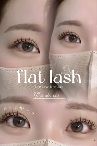 マツエク・マツパ LAUREL川崎店 ERIKO🐰束感♡のマツエク・マツパデザイン