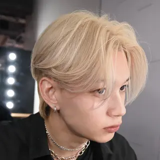 メンズ 池袋センターパート 特化✂️YUUKIのヘアスタイル