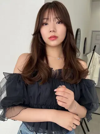 ロング soyon心斎橋所属・♡透明感/艶カラー/ M a I ♡のヘアスタイル