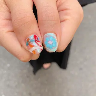 ネイル mana ☾のネイルデザイン