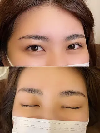 アイブロウ Hair&Make Nahoのマツエク・マツパデザイン