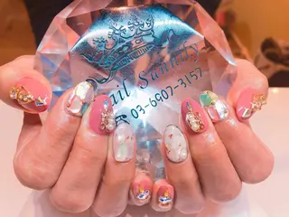 ネイル 長さだし専門店 M2 rikaのネイルデザイン