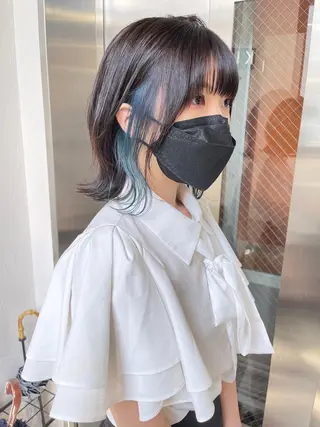 カラー ブリーチダブルカラー 【koide】のヘアスタイル