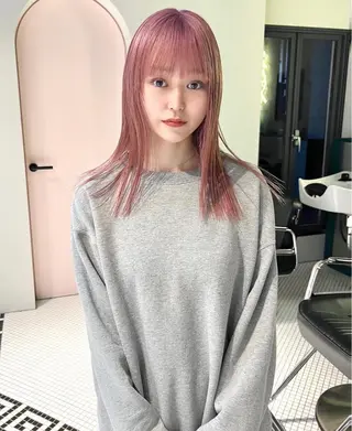 セミロング カラー 丹治 一輝ボブ/ショートのヘアスタイル