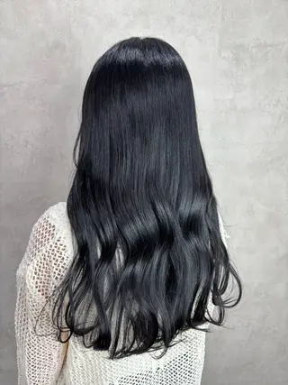 ロング カラー 💎色落ち綺麗に白肌 ラベンダー💎りんのヘアスタイル