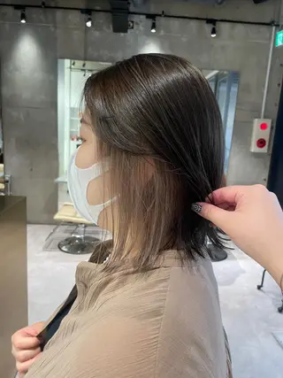 ミディアム カラー 海外レイヤー 🇺🇸/ヒナコのヘアスタイル