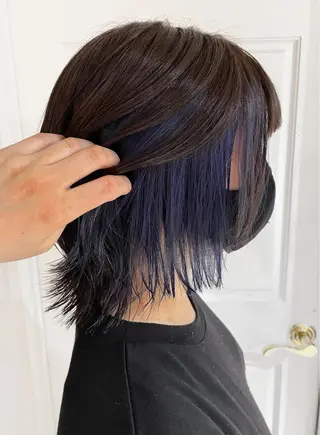 ミディアム カラー 🌟透明感カラー🤍 🩵🌟金子直美🧸のヘアスタイル