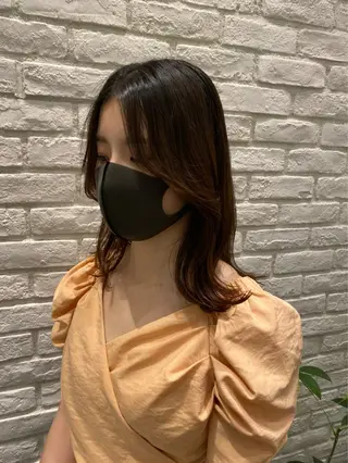 ミディアム カラー ヘアアレンジ Ash中目黒店 Mizuki 🎀のヘアスタイル