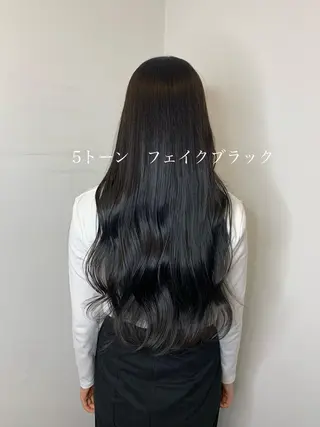 ロング カラー メンズバレイヤージュ 斉藤春のヘアスタイル