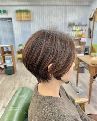 ショート 西八王子美容院所属・スミ 武則のヘアスタイル
