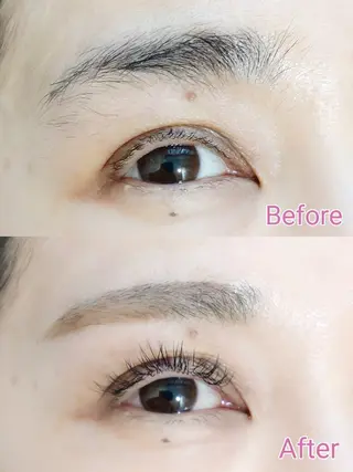 アイブロウ 立川 amitie  ほなみのマツエク・マツパデザイン