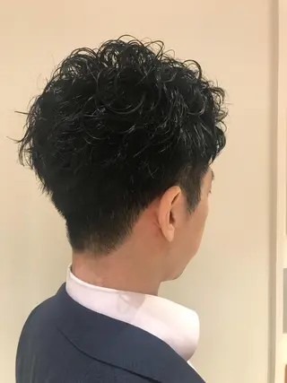 パーマ メンズ 清水　ちひろ ✄トップスタイリストのヘアスタイル