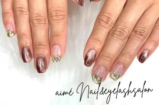 ネイル aime 中崎町のネイルデザイン