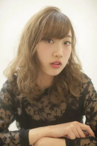 ミディアム 美髪形成！色素改善！ 秋田　和輝のヘアスタイル