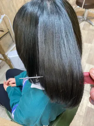 ミディアム ku-to+所属・髪質改善✨ 角谷　勇のヘアスタイル