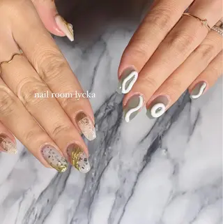 ネイル ﾈｲﾙﾙｰﾑﾘｯｶ 𝐦𝐚𝐲𝐮のネイルデザイン