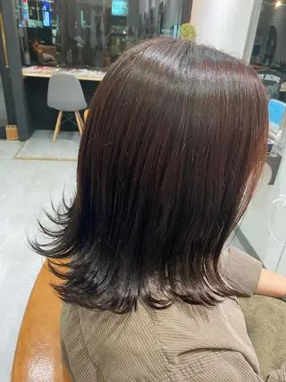 ミディアム カラー Hello Design Coconeel所属・UNJOUR / kannaのヘアスタイル