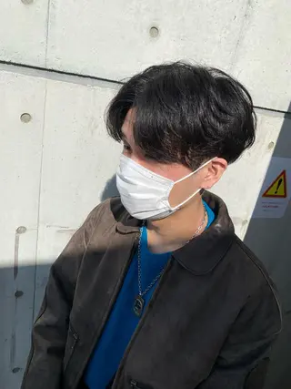 ショート メンズ 大人可愛いレイヤー 大田のヘアスタイル