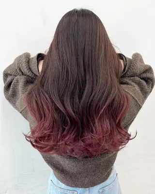 ロング 韓国風レイヤー💫 minamiのヘアスタイル