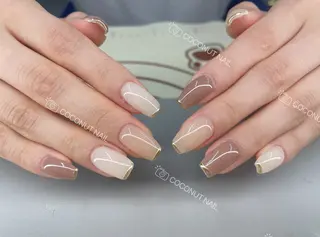 ネイル 神田 ココナッツのネイルデザイン