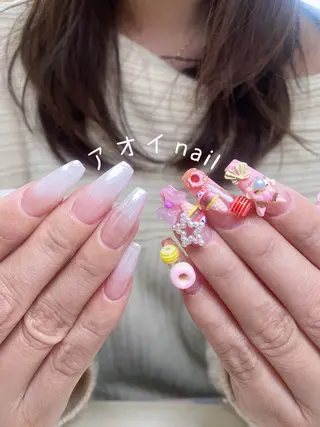 ネイル LEDアイラッシュ ∩_∩アオイのマツエク・マツパデザイン