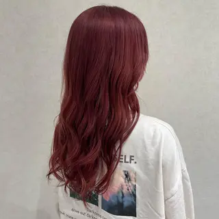 セミロング カラー karin/インナー カラー/北名古屋市のヘアスタイル