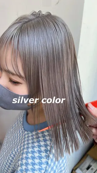 ショート カラー レイヤー専門家 ダブルカラー修のヘアスタイル