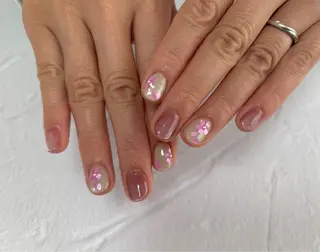 ネイル 愛川町 あんすりうむのネイルデザイン