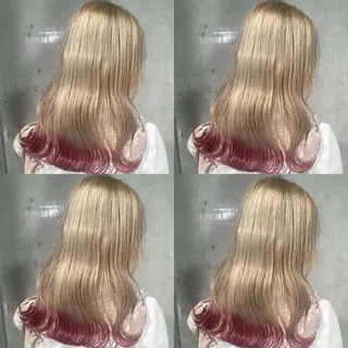 カラー 上元 大輝のヘアスタイル