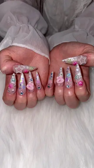 ネイル 👽個性派ネイル🎀 komachiのマツエク・マツパデザイン