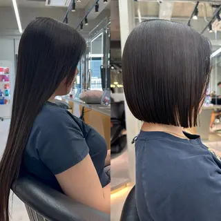 ミディアム ✨髪質改善特化✨副 店長椎葉信乃介のヘアスタイル