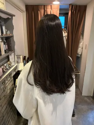 ロング カラー 小澤 一稀のヘアスタイル