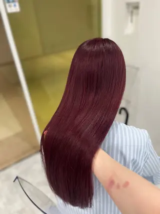 ロング カラー ダメージレスハイ トーン💖kanonのヘアスタイル