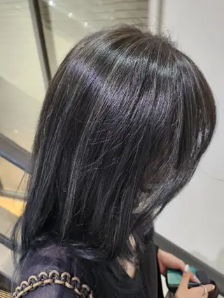 ロング 矢野 伶菜のヘアスタイル