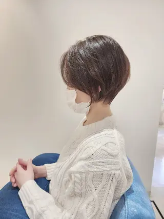 ショート ナガシマ ケイスケのヘアスタイル
