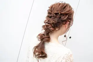 ロング ヘアアレンジ Re:ta Hair 飯田淳平のヘアスタイル