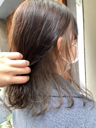 ミディアム nico🏁 rihoのヘアスタイル