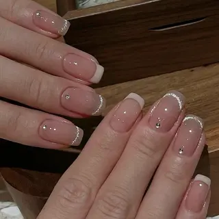 ネイル By moonネイル 🌷ワンホン/韓国風のネイルデザイン