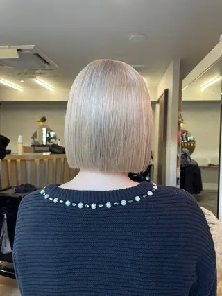 ショート カラー 博多ブリーチ /Ririkaのヘアスタイル