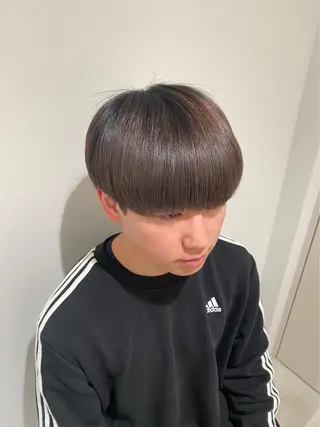 ショート カラー パーマ ヘアアレンジ メンズ パーソナルカラー合わ せたカラー🤍なつみのヘアスタイル