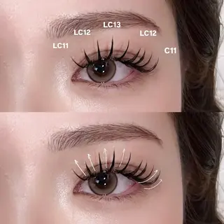 マツエク・マツパ eyelash salon Due by CreBiA所属・Due S / KOJIMAのマツエク・マツパデザイン