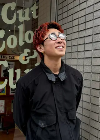 ショート パーマ メンズ SASAnagano 堀内未梨のヘアスタイル