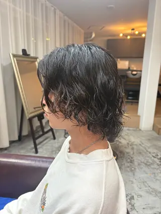 ミディアム メンズ メンズサロンクロ所属・今井 匠のヘアスタイル