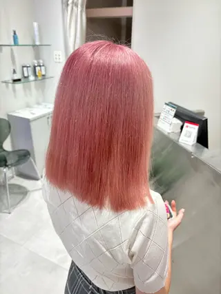 ミディアム カラー 💗モテガーリー💗 rumi♡のヘアスタイル