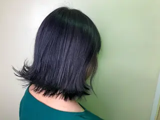 ミディアム カラー Kou所属・💜髪質改善美髪💜 星野清光のヘアスタイル