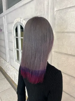 セミロング カラー 🎀ハイトーン🎀/ Chizukiのヘアスタイル