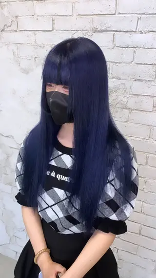 セミロング L STUDIO心斎橋店所属・派手髪支持率No1 Eisukeのヘアスタイル