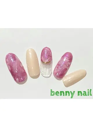 ネイル 最終受付23時半 benny nailのネイルデザイン