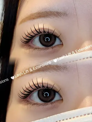 マツエク・マツパ 西崎 labeaux 梅田のマツエク・マツパデザイン