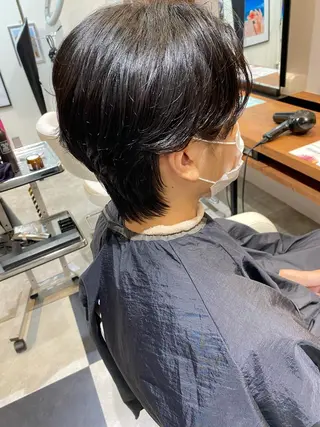 メンズ 透明感ブリーチ/ メンズパーマのヘアスタイル